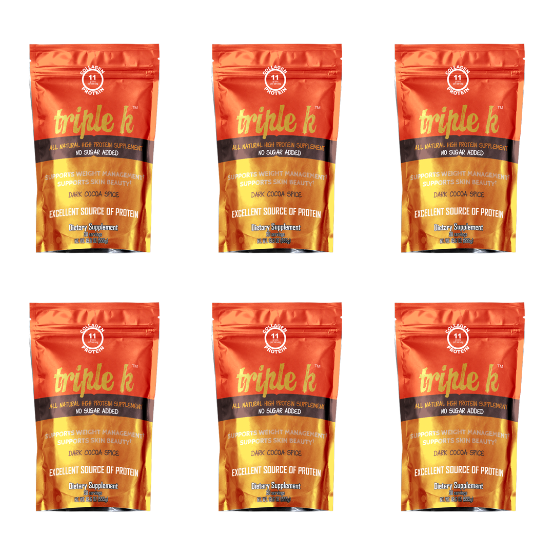 Triple K Collagen 30 Servings 6 Pack