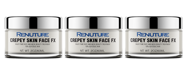 Crepey Skin Face FX 3 Jars